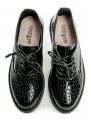 T.Sokolski CHJ23-324 schwarzer Kroko-Lack Damenschuhe | ARNO-schuhe.de – Schuhe mit Tradition