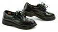 T.Sokolski CHJ23-324 schwarzer Kroko-Lack Damenschuhe | ARNO-schuhe.de – Schuhe mit Tradition