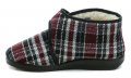 Rogallo 4372-015 karierte Damen-Winter-Hausschuhe | ARNO-schuhe.de – Schuhe mit Tradition