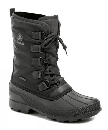 Bei hartem Winterwetter können Sie sich auf unsere warmen William N Winterstiefel mit wasserdichtem Obermaterial und wasserdichter Konstruktion mit versiegelten Nähten verlassen. Isoliert mit HEAT-MX™-Isolierung bis zu -40°C. Schnürung für ein bequemes und schnelles An- und Ausziehen. Kunstfellfutter absorbiert Feuchtigkeit und herausnehmbare Schaumstoffsohlen sorgen für bequeme Füße, auch wenn Sie mit Ihren Kindern spielen. 