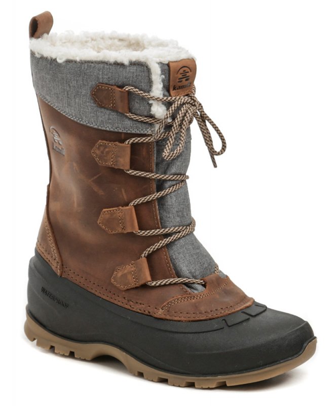 Kamik Snowgem Cognac Damen Winterstiefel | ARNO-schuhe.de – Schuhe mit Tradition