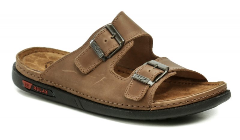 Medi Line 44-24 braune medizinische Herrenpantoffeln | ARNO-schuhe.de – Schuhe mit Tradition