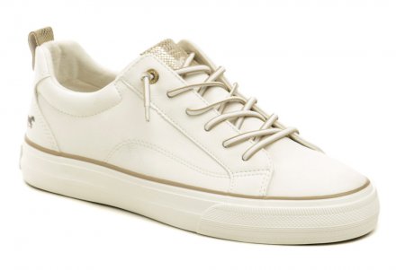 Ganzjahres-Wanderschuhe in Übergröße mit Gummischnürsenkeln, aus einer Kombination von Synthetik und Textilmaterial.