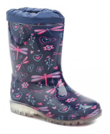Wasserdichte Ganzjahres-Freizeitstiefel für Kinder aus synthetischem Material.