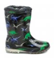 Wojtylko 2G5057C schwarz Kinder Gummistiefel Dinosaurier | ARNO-schuhe.de – Schuhe mit Tradition