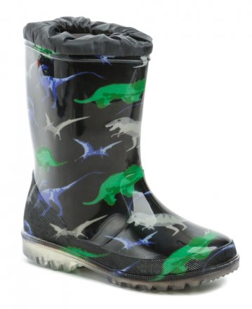 Wasserdichte Ganzjahres-Freizeitstiefel für Kinder aus synthetischem Material.
