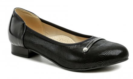 Damen-Geh- und Ausgehschuhe in Übergröße aus echtem Naturleder.