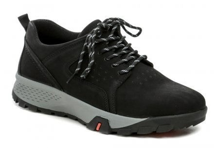 Ganzjahres-Wander- und Trekkingschuhe für Herren mit Schnürsenkeln, aus echtem Leder.