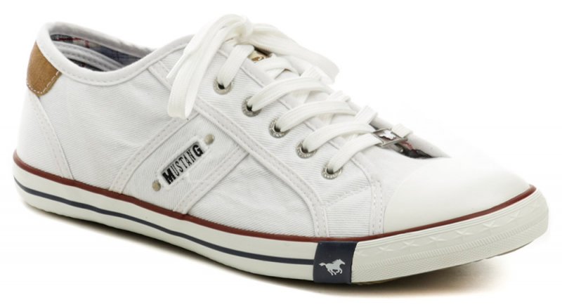 Mustang 4058-310-1 weiß Herren Turnschuhe | ARNO-schuhe.de – Schuhe mit Tradition