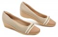 Piccadilly 143203-1 beige Damen-Keilpumps | ARNO-schuhe.de – Schuhe mit Tradition
