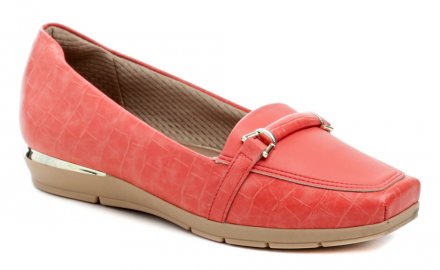 Ganzjahres-Wanderschuhe für Damen auf Keilabsatz, aus synthetischem Material.