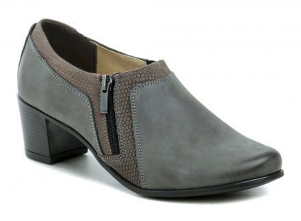 Ganzjährige Damen-Wanderschuhe mit Reißverschluss, aus hochwertigem echtem Leder.