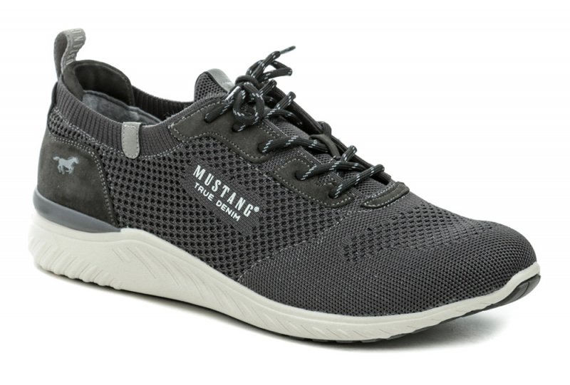Mustang 4132-310-20 dunkelgrau Herren Turnschuhe | ARNO-schuhe.de – Schuhe mit Tradition