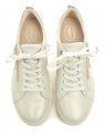Tamaris 8-53707-42 cremefarbene Damen Halbschuhe in Übergröße | ARNO-schuhe.de – Schuhe mit Tradition