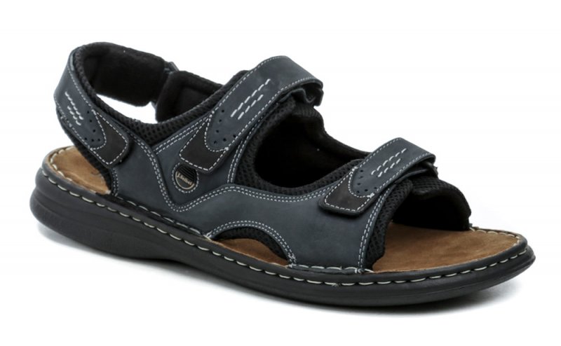 Josef Seibel 10236 blau Herren Sandalen in Übergröße | ARNO-schuhe.de – Schuhe mit Tradition