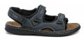 Josef Seibel 10236 blau Herren Sandalen in Übergröße | ARNO-schuhe.de – Schuhe mit Tradition