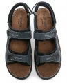 Josef Seibel 10236 blau Herren Sandalen in Übergröße | ARNO-schuhe.de – Schuhe mit Tradition