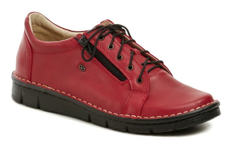Wawel PA137D rot Damen Halbschuhe in Übergröße | ARNO-schuhe.de – Schuhe mit Tradition