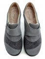 Axel AXCW132 grau Damenstiefel in Übergröße mit H-Weite | ARNO-schuhe.de – Schuhe mit Tradition