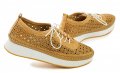 Urban Ladies 23005-72-24 Ockerfarbene Damen-Halbschuhe | ARNO-schuhe.de – Schuhe mit Tradition