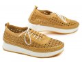 Urban Ladies 23005-72-24 Ockerfarbene Damen-Halbschuhe | ARNO-schuhe.de – Schuhe mit Tradition