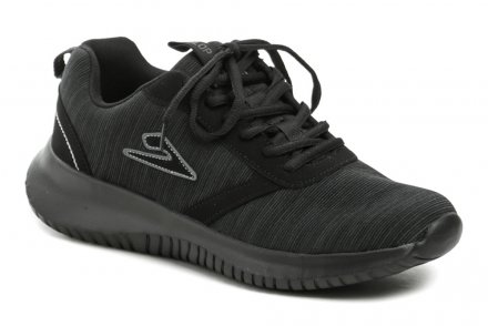 Ganzjährig einsetzbare Wander- und Freizeitschuhe mit Schnürsenkeln. Die Schuhe sind aus einer Kombination von synthetischem und textilem Material hergestellt.