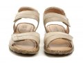 Josef Seibel 76719 beige Damen Sandalen in Übergröße | ARNO-schuhe.de – Schuhe mit Tradition
