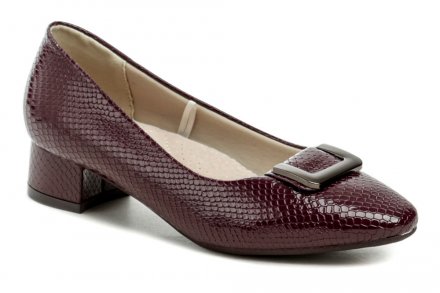 Ganzjahres-Wanderschuhe für Damen aus einer Kombination von Synthetik- und Naturleder.