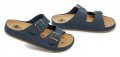 Medi Line S182-002 marineblaue Herren-Medizinpantoffeln | ARNO-schuhe.de – Schuhe mit Tradition