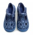 Befado 630P011 blau Kinderhausschuhe | ARNO-schuhe.de – Schuhe mit Tradition