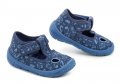 Befado 630P011 blau Kinderhausschuhe | ARNO-schuhe.de – Schuhe mit Tradition