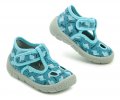 Befado 630P010 türkis Kinderhausschuhe | ARNO-schuhe.de – Schuhe mit Tradition