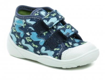 Ganzjährige Kinder-Freizeit-Wanderstiefel mit Klettverschluss, aus Textilmaterial.