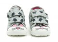 Befado 212P078 grau und rosa Kinder Leinwand Turnschuhe | ARNO-schuhe.de – Schuhe mit Tradition