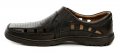 Koma 712 dunkelbraune Herren-Slipper in Übergröße | ARNO-schuhe.de – Schuhe mit Tradition