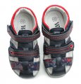 Wojtylko 3S23732 blaue und rote Kindersandalen | ARNO-schuhe.de – Schuhe mit Tradition