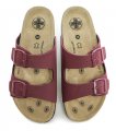 Medi Line 401-24 burgunderrot Damen Gesundheit Hausschuhe | ARNO-schuhe.de – Schuhe mit Tradition