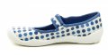 Befado 114y495 blau-weiße Ballerinas für Kinder | ARNO-schuhe.de – Schuhe mit Tradition