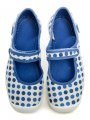 Befado 114y495 blau-weiße Ballerinas für Kinder | ARNO-schuhe.de – Schuhe mit Tradition