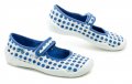 Befado 114y495 blau-weiße Ballerinas für Kinder | ARNO-schuhe.de – Schuhe mit Tradition
