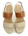Tamaris Comfort 8-58706-42 beige braun Damen Sandalen in Übergröße | ARNO-schuhe.de – Schuhe mit Tradition