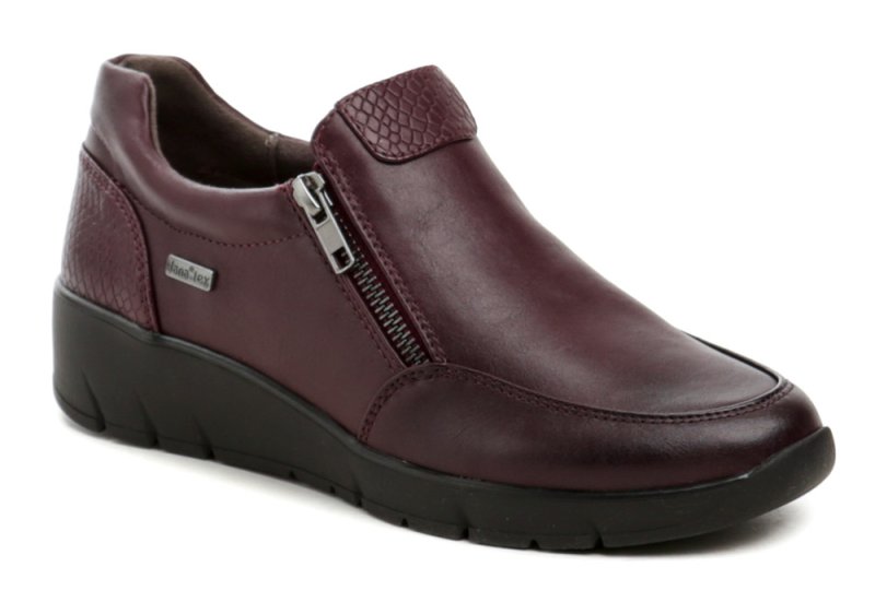 Jana 8-24663-41 burgundy Damenstiefel in H-Weite | ARNO-schuhe.de – Schuhe mit Tradition