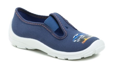 Ganzjährige Freizeitschuhe für Kinder aus Textilmaterial.