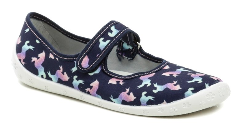 Raweks Dorotka D34 blau und rosa Mädchen Ballerinas | ARNO-schuhe.de – Schuhe mit Tradition
