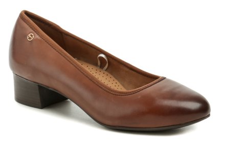 Ganzjährige Damen-Wanderschuhe mit leichtem Absatz, aus echtem Naturleder.