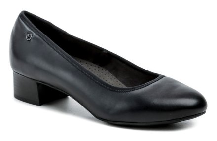 Ganzjährige Damen-Wanderschuhe mit leichtem Absatz, aus echtem Naturleder.