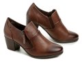 Jana 8-24469-41 brauner Stiefel mit Absatz Weite H | ARNO-schuhe.de – Schuhe mit Tradition