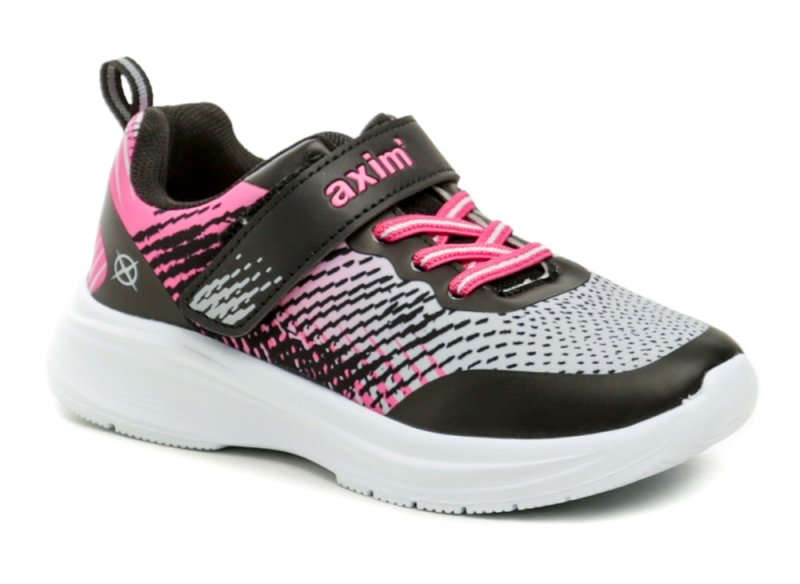 Axim 2A25085R graue und rosa Turnschuhe für Kinder | ARNO-schuhe.de – Schuhe mit Tradition