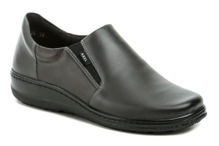Gesundheitliche Ganzjahres-Wanderschuhe für Frauen. Die Schuhe sind aus echtem Naturleder gefertigt.
