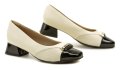 Piccadilly 160078-1 beige und schwarz Damen Pumps | ARNO-schuhe.de – Schuhe mit Tradition